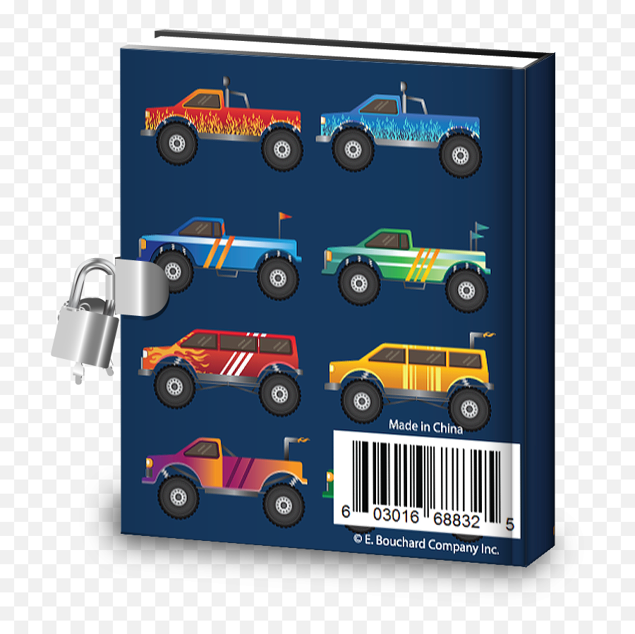 Monster Truck Kids Diary - Antique Car Emoji,Monster Truck Emoji