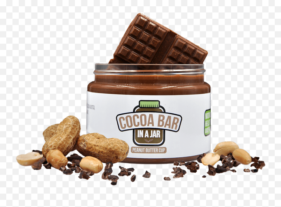 Healthy Chocolate Spread U2022 Cocoa Bar In A Jar Emoji,Heart Emoticon Peanut Butter Bar