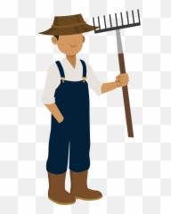 Farmer Clipart Transparent Background - Farmers Png Emoji,Farmer Emoji