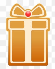 Gingerbread Giftbox Clipart Free Download Transparent Png Emoji,Ginerbread Emoji