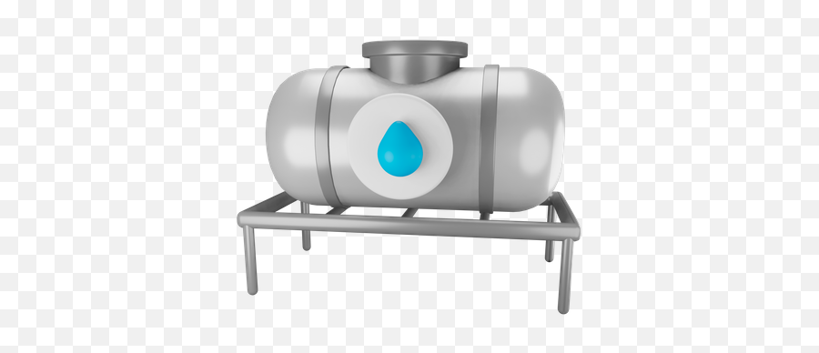 Premium Tank Of Water 3d Illustration Download In Png Obj Emoji,World Of Tanks Eye Roll Emoji