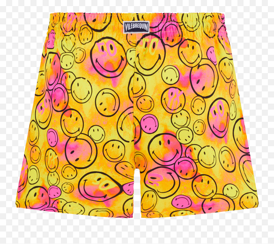 Women Swim Short Monsieur André - Vilebrequin X Smiley Emoji,Swim Trunk Emoji