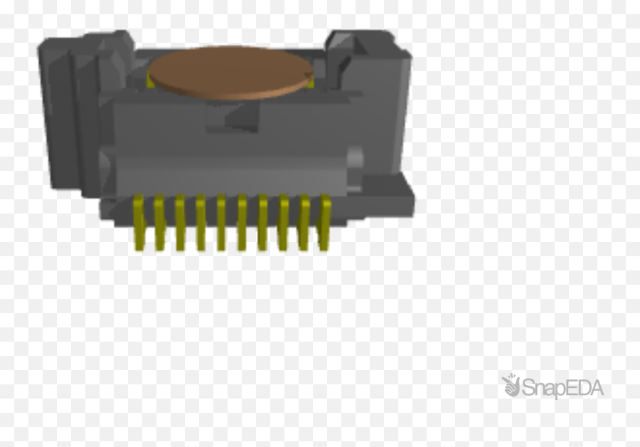 Ss4 - 10300ldktr Footprint U0026 Symbol By Samtec Inc Snapeda Emoji,Turkey Text Emoticon