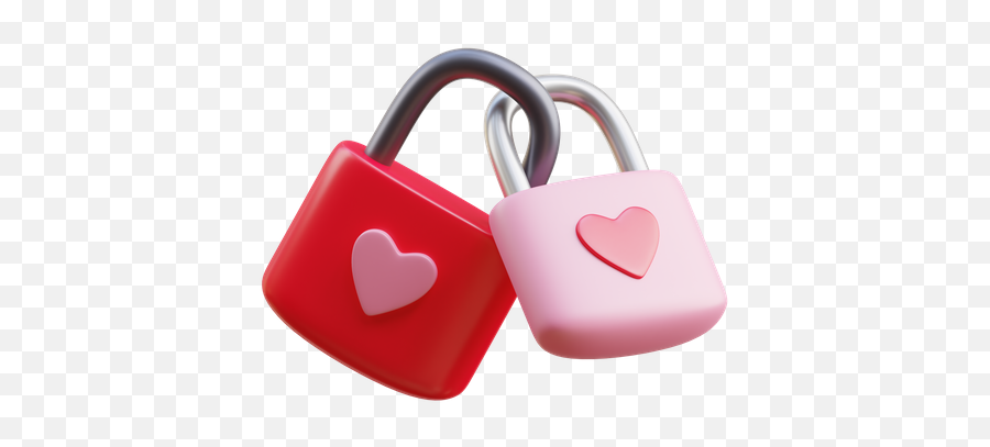 Heart Lock 3d Illustrations Designs Images Vectors Hd Emoji,Paslock Emoji