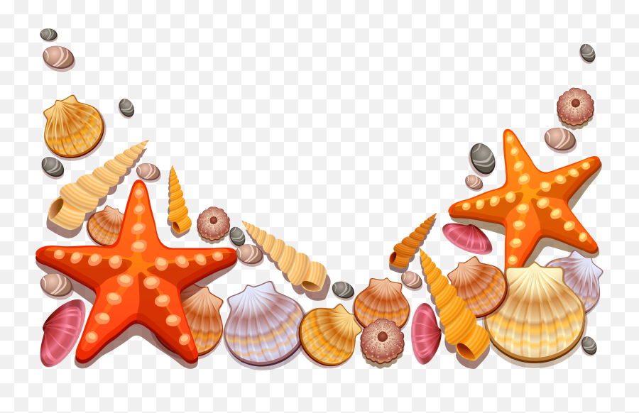 Sea Shells Clipart Png - Sea Shells Vector Png Emoji,Conch Shell Emoji