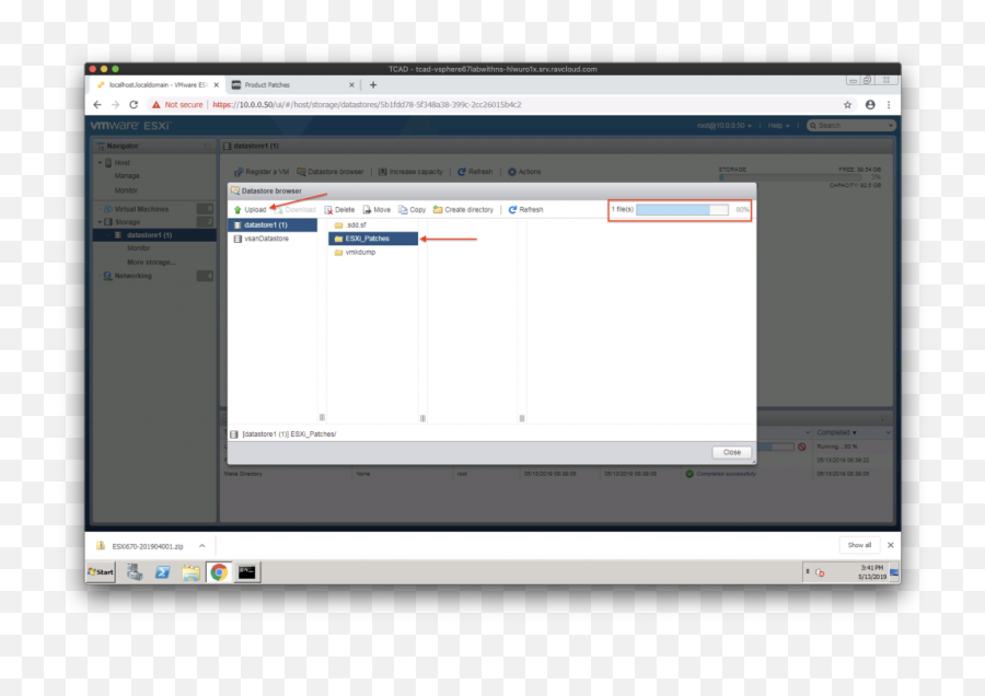 How To Update Esxi Without Update Manager Techcrumble - Technology Applications Emoji,100 Emoji Patch