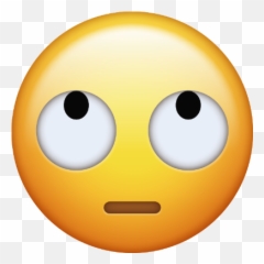 Flushed Emoji Download Iphone Emojis - Iphone Emojis Png,Confused Emoji Iphone