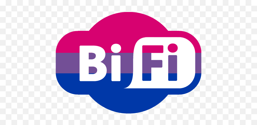 Pin - Bi Fi Signal Emoji,Bisexual Flag Emoji