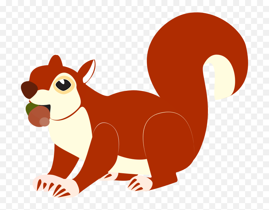 Red Squirrel Clipart Icon Cliparti - Png Squirrel Clipart Emoji,Red Squirrel Emoji