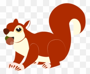 Red Squirrel Clipart Icon Cliparti - Png Squirrel Clipart Emoji,Red Squirrel Emoji