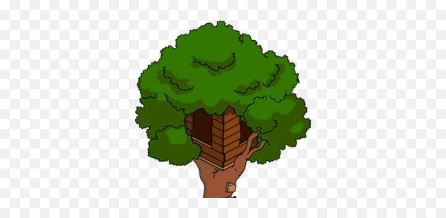 Bartu0027s Tree House The Simpsons Tapped Out Wiki Fandom - Treehouse Comic Emoji,Noho Hank Emoji