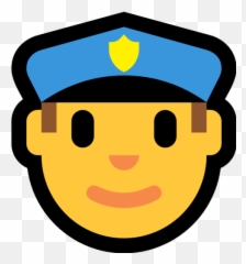 Emoji Image Resource Download - Man Bald Emoji,Police Emoji