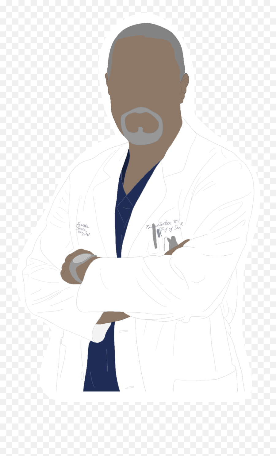 Greys Anatomy Aesthetic Stickers - Anatomy George Png Emoji,Ellen Pompeo Emojis