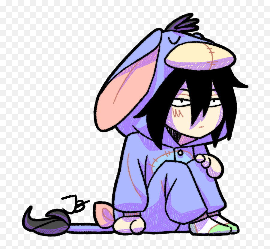 Pin By Shelly Mintz On Boku No Hero Academia My Hero - Tamaki Amajiki As Eeyore Emoji,Caracthers Witrhout Emotions Bnha