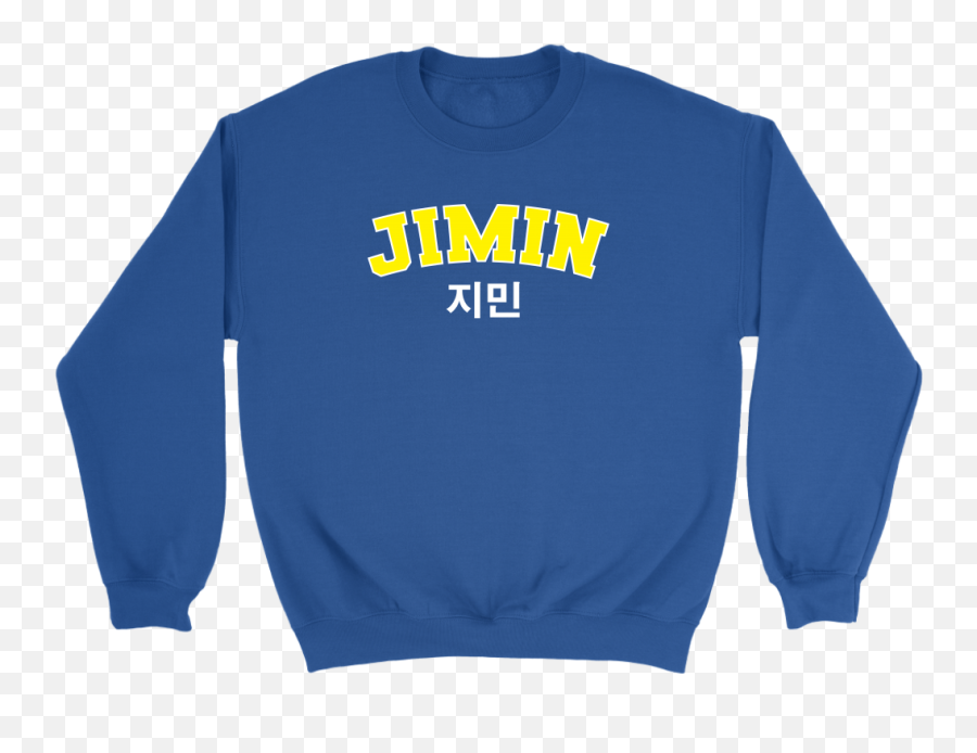 Jimin Sweater - Long Sleeve Emoji,Jimin Japanese Emoticon