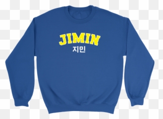 Jimin Sweater - Long Sleeve Emoji,Jimin Japanese Emoticon