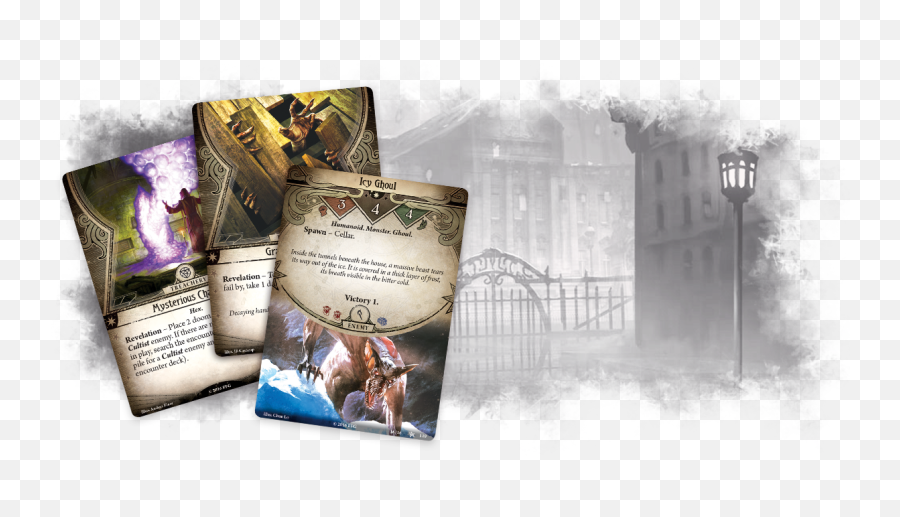 Arkham Horror And Bloodborne Card Games Available Now - Card Game Emoji,Cthulhu Mythos Monsters Have Emotion