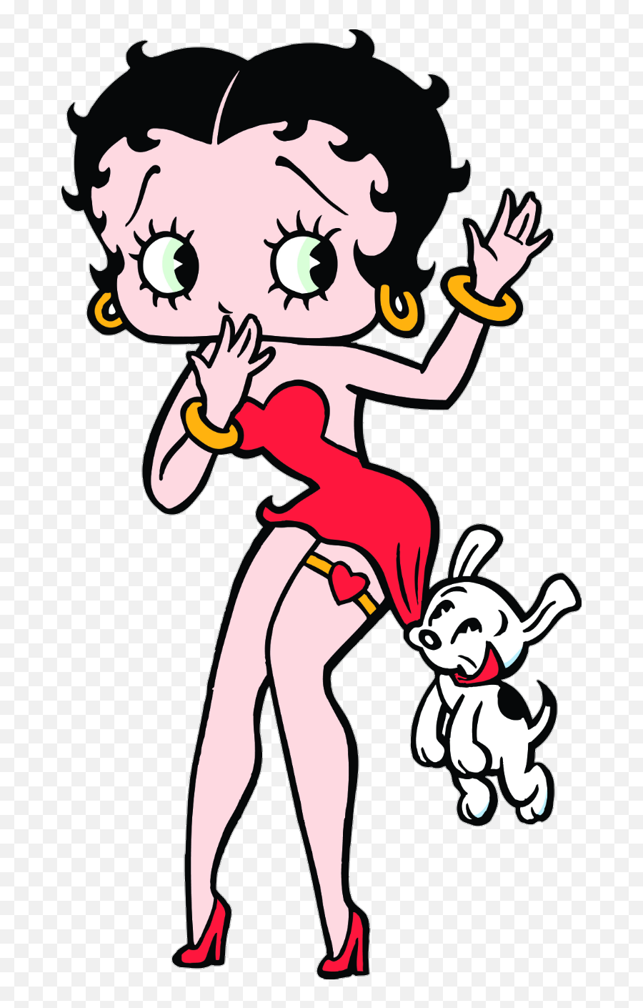 Bettyboop Sticker By Alexander Nevermind - Betty Boop And Pudgy Emoji,Betty Boop Emoji