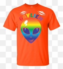 Funny Lgbt Rainbow Pride Flag Gay Alien - Philadelphia Flyers Funny Shirt Emoji,Green Emoticon Gay
