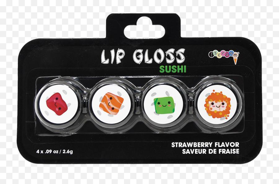Fun Food Gifts - Lip Gloss Emoji,Emoji Sushi Broccoli