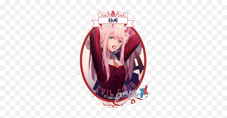 Emeberrys Profile - Cute Zero Two Emoji,Emotion Anine