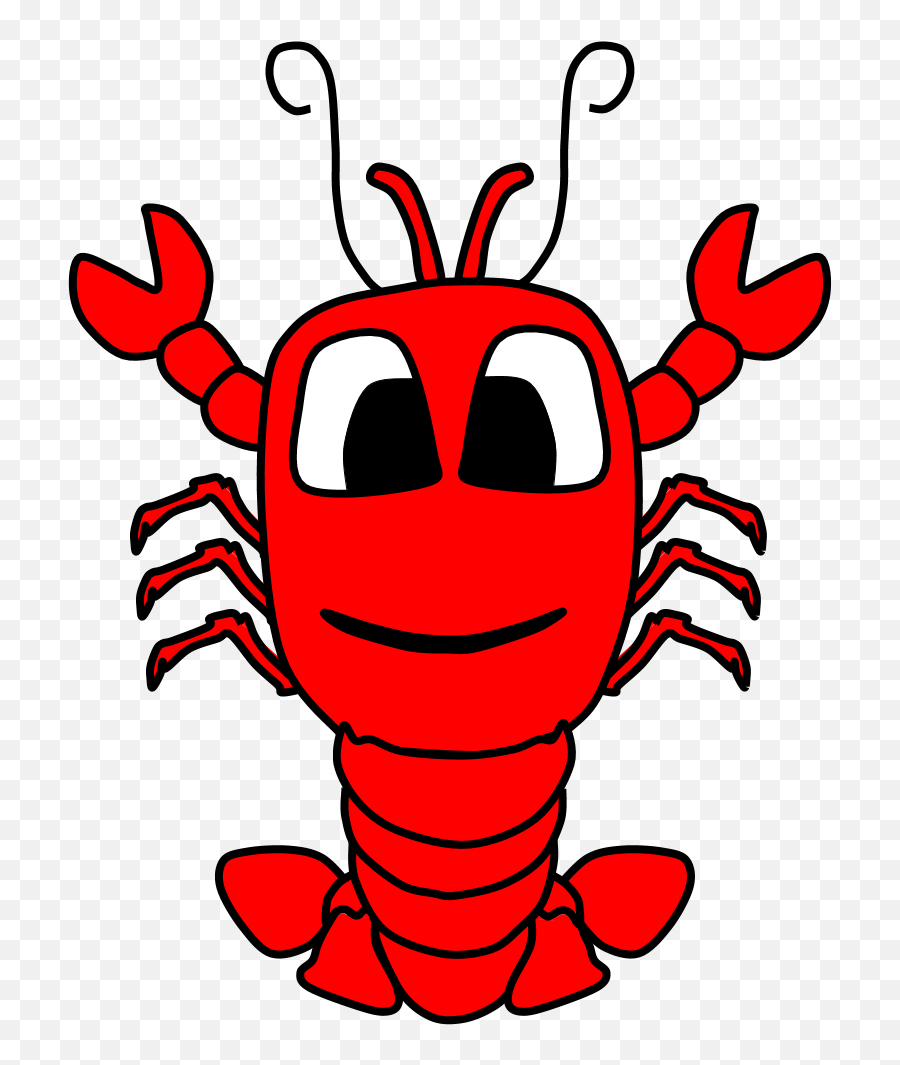 Lobster Png - Lobster Big Eyes Cartoon Animal 4581513 Happy Emoji,Lobster Face Emoticon