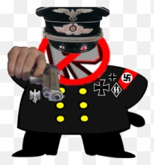 Nazi Officer Become Ss - Police Clip Art Png Download Emoji,Anime Salute Emoji