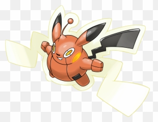 Got A Robot Pikachu From The Pokemon - Rotom Pikachu Emoji,Pokemon Made Out Of Emojis