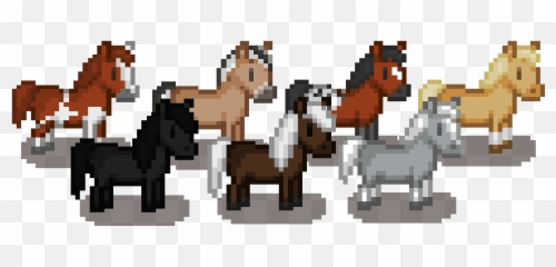 Download Hd Better Horses At Stardew Valley Nexus - Stardew There Horses In Stardew Valley Emoji,Stardew Valley Animals Emotions