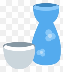 Sake Emoji - Sake Emoji,Sake Hand Emoticon