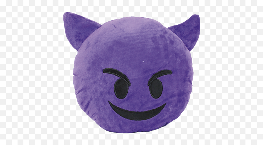 Cojin Emoji Diablito - Globos De Emoji Diablito,Emoji Diablito