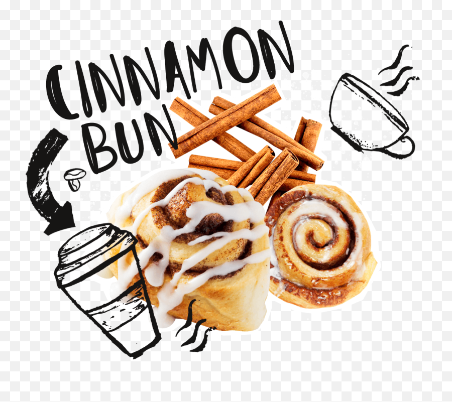 Free Trial Subscription Messy Bun - Cinnamon Bun Coffee 2x Cinnamon Roll Emoji,Emoticon Sticky Buns