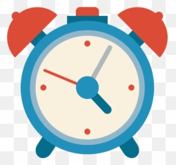 Vector Alarm Clock Transparent Image - Vector Clock Icon Png Emoji,Alarm Clock Emoji Images