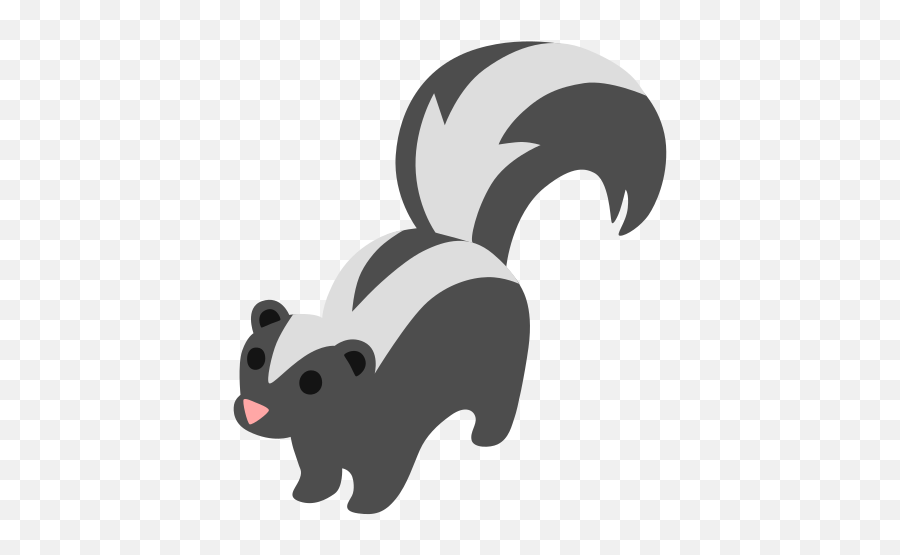 Skunk Emoji - Android Skunk Emoji,Skunk Emoji