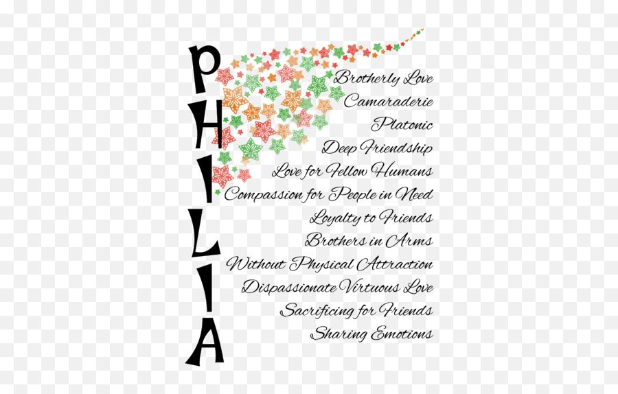 Philia Brotherly Love Sticker For Sale By Judi Saunders - Poem About Philia Love Emoji,Differnt Emotions Handwriting