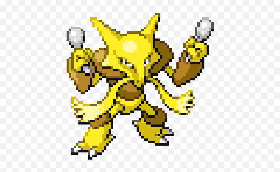 Alakazam Gen 4 Sprite Emoji,Retarded Emoticons