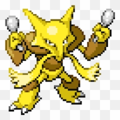 Alakazam Gen 4 Sprite Emoji,Retarded Emoticons