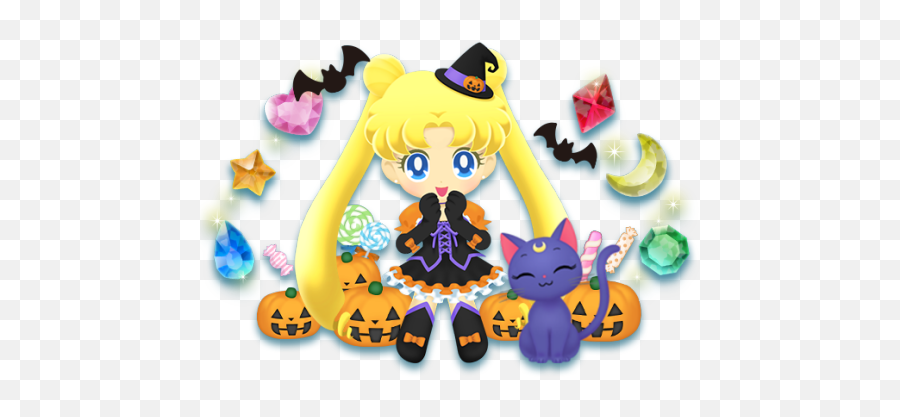 Smd Title Atlas - Sailor Moon Drops App Emoji,Emoji Halloween Costume Target