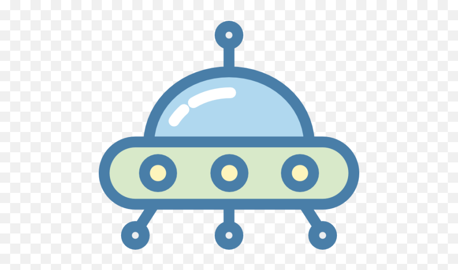 Saucer Ufo Spaceship Free Icon Of Science Flat Line Icons Emoji,Cylon Emoticon