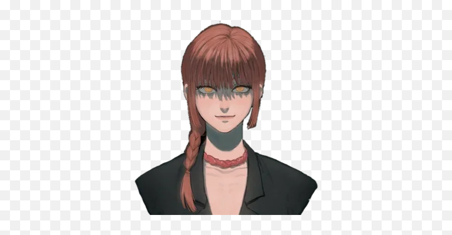 Telegram Sticker 49 From Collection Makima Emoji,Futaba Sakura Emojis