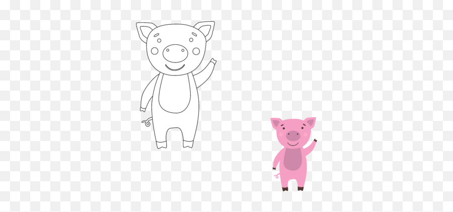 Cute Pig Svg Download Free And Premium Svg Cut Files Emoji,Dabbing Unicorn Emoji With The Letter E