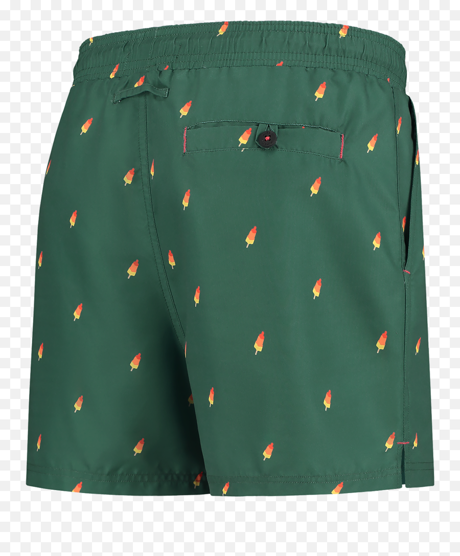 Jorik U2013 A - Damu0027s Green Swim Shorts With Squirt Guns From Rpet Emoji,Black Elastic Shorts With Cool Emoji With Sunglasses