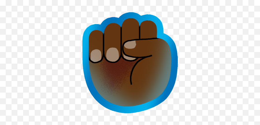 Dream In Black Stickers By Atu0026t Emoji,Solidarity Fist Emoji