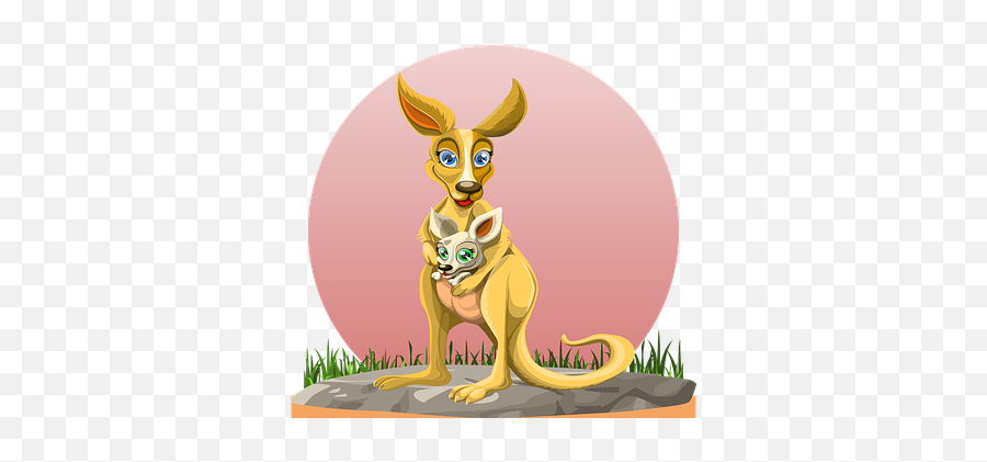 Free Kangaroo Australia Vectors - Fictional Character Emoji,Kangaroo Emoji