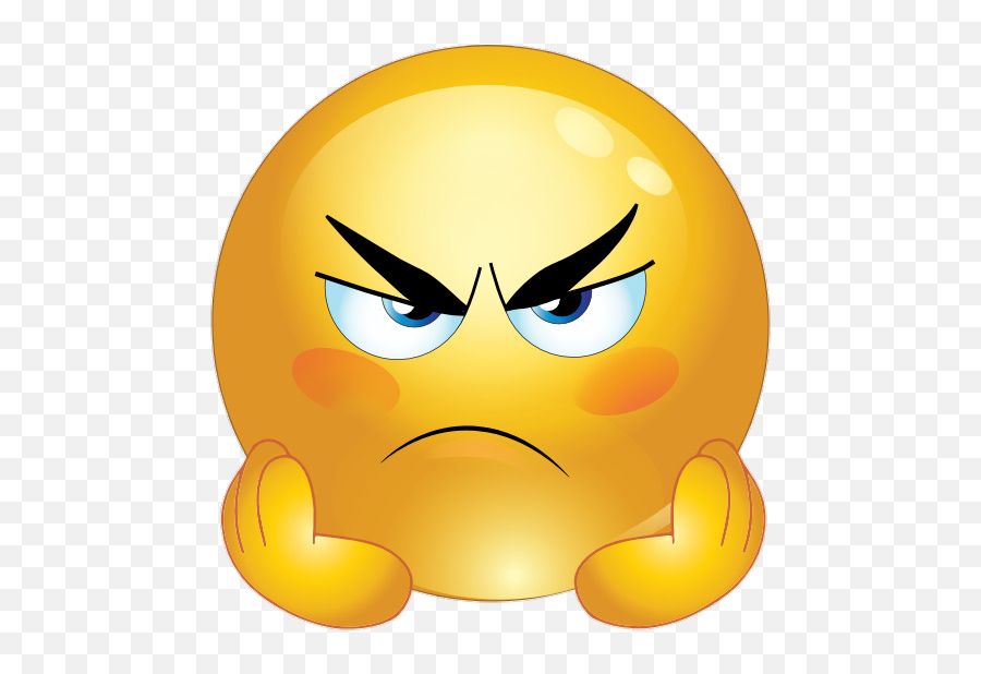 Pin - Angry Emoticon Emoji,Angry Emoji