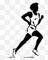 Fast Clipart Running Man Fast Running - Running Clip Art Black And White Emoji,Boy Running Emoji
