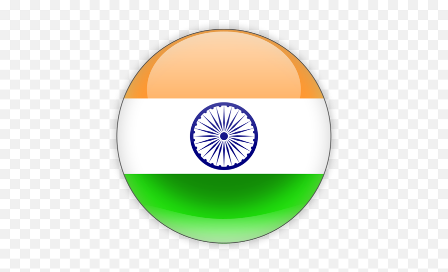 Round Icon - Transparent India Flag Icon Emoji,India Flag Emoji