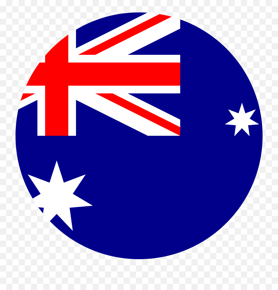 Australia Flag Round Png - Australia Flag Round Emoji,Australian Flag Emoji