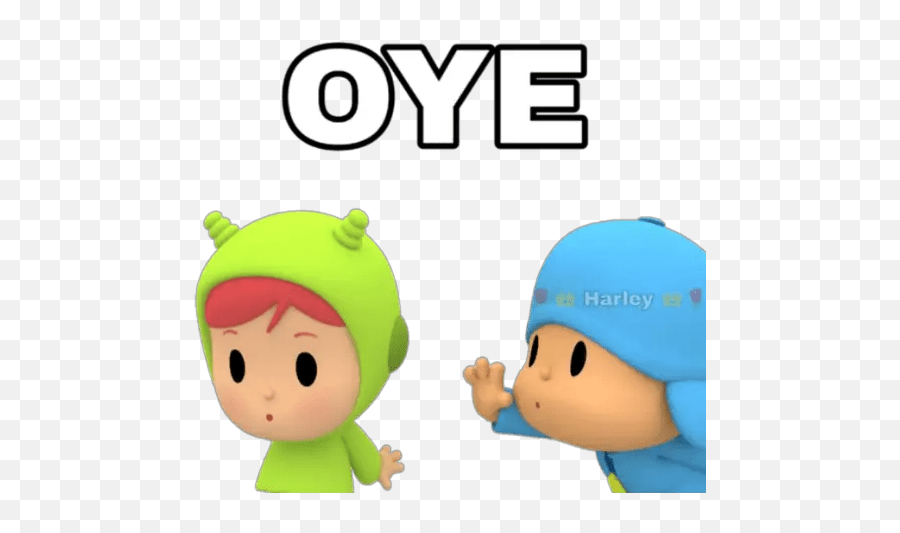 Pocoyo Uwu - Pocoyo De Stickers Que Diga Oyeee Emoji,Kinky Emoji Iphone