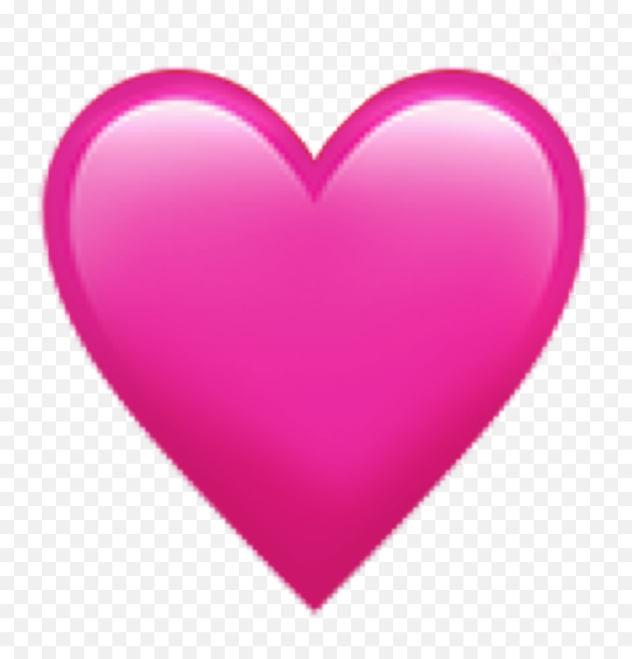 Plain Pink Heart Emoji Normal Sticker By Gta - Girly,Pink Heart Emoji Png